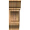 Ekena Millwork Imperial Traditional Smooth Bracket w/ Offset Brace, Western Red Cedar, 7 1/2"W x 20"D x 20"H BKT0806X20X20IMP01SWR - alternate 3